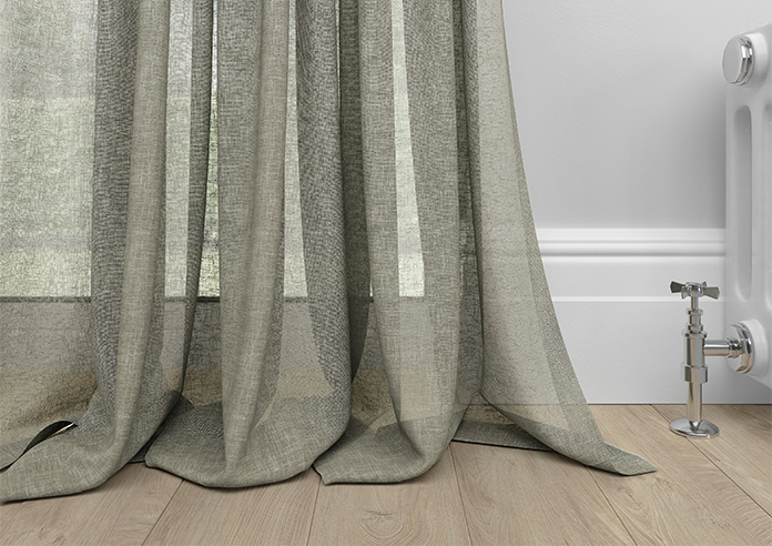 Kalahari Voile, Warm Grey - Made to Measure Curtains - Image 6
